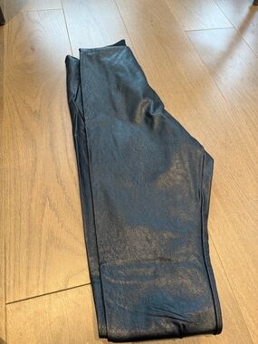 Commando Black Faux Leather Leggings